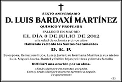 Luis Bardaxí Martínez